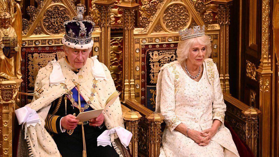 Charles III gave his first king's speech during the opening of parliament in 2023. (Photo: PA Media)