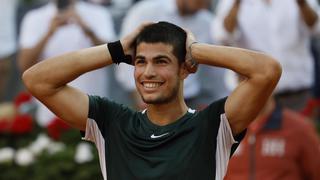 Lo hizo de nuevo: Alcaraz venció a Djokovic y es finalista del Masters 1000 de Madrid