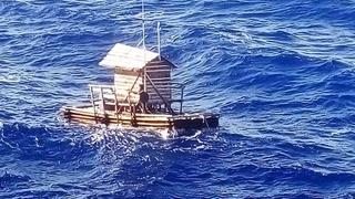 Joven indonesio sobrevive 49 días a la deriva en trampa flotante para peces