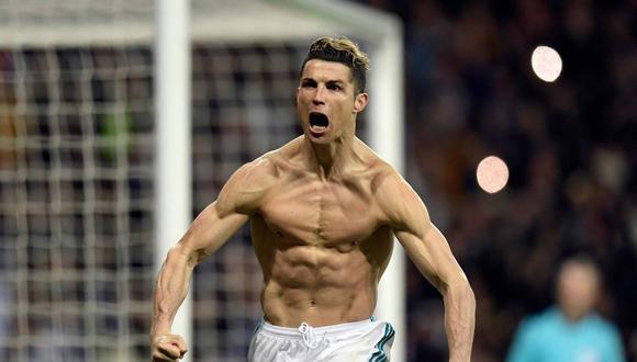 Cristiano Ronaldo mostró los resultados de su entrenamiento en redes sociales. (Foto: AFP)