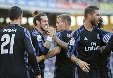 Real Madrid goleó 3-0 a Real Sociedad por LaLiga Santander