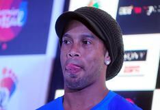 Ronaldinho tuvo emergencia y abandonó India para regresar a Brasil