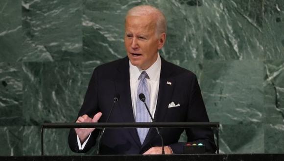 El presidente de Estados Unidos, Joe Biden, habló ante el la Asamblea General de la ONU. (REUTERS).