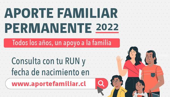 Aporte Familiar Permanente 2022: cuándo y cómo cobrar el pago del Bono Marzo 2022 (Foto: Facebook/ChileAtiende).