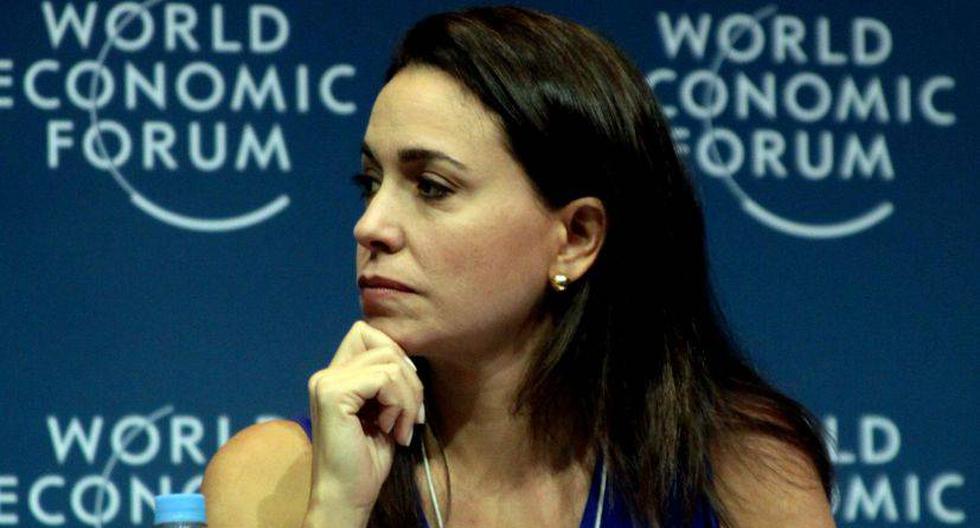 El Tribunal Supremo de Justicia ratificó la destitución de la diputada Maria Corina Machado. (Foto: World Economic Forum/Flickr)