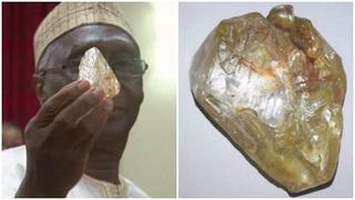 Sierra Leona: Pastor halla gigantesco diamante de 706 quilates