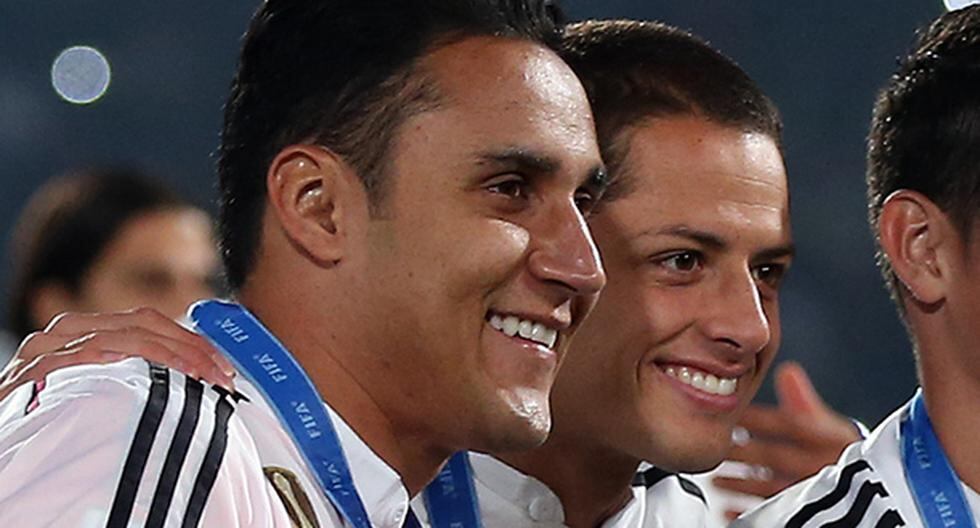 Real Madrid: Javier Hernández y Keylor Navas son muy amigos. (Foto: Getty Images)