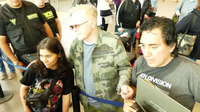 New Order llegó a Lima para ofrecer presentación [FOTOS] - 1