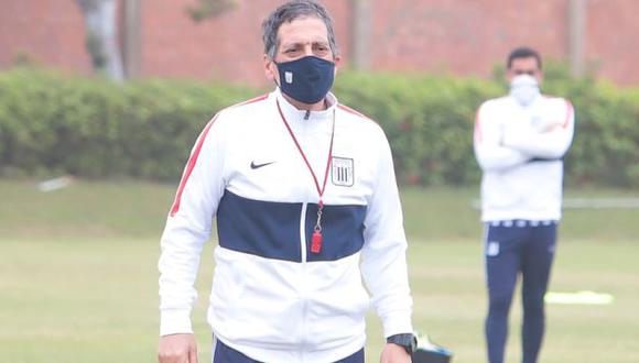 Alianza Lima decidió ponerle punto final al contrato con Mario Salas ante los malos resultados. (Foto: Alianza Lima)