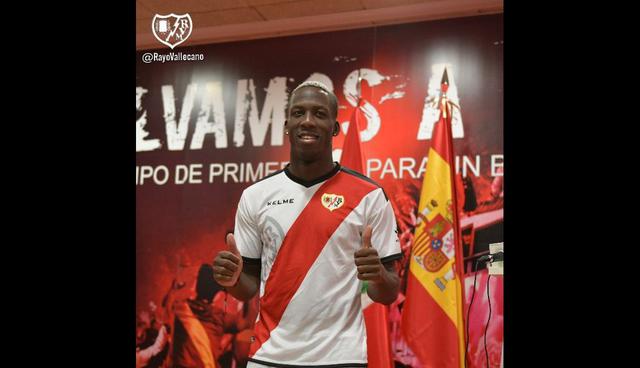 Luis Advíncula. (Foto: Rayo Vallecano)