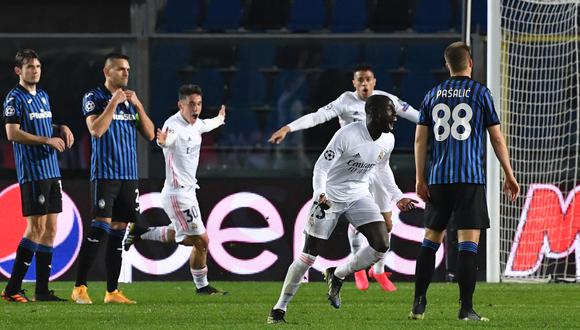 Real Madrid se llevó la ida del duelo ante Atalanta en Italia | Foto: AFP