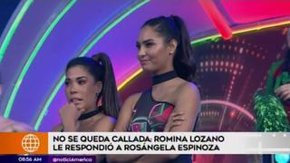 La ex Miss Perú, Romina Lozano, no se queda callada y le responde a Rosángela Espinoza