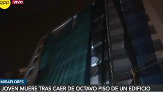 Miraflores: obrero fallece tras caer de octavo piso de edificio en construcción | VIDEO