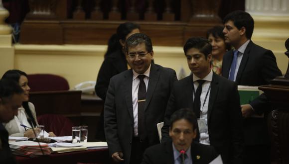 Shack reveló que cuando el asumió el cargo en el 2017 "ya no había" documentación sobre este caso, puesto que había sido intervenida por la fiscalía. (Foto: Mario Zapata / GEC)