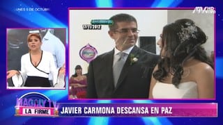 Magaly Medina y su mensaje a Tula Rodríguez tras el fallecimiento de Javier Carmona | VIDEO