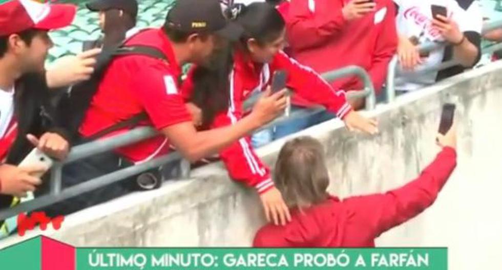 Un baño de popularidad se tomó Ricardo Gareca en el segundo entrenamiento de la Selección Peruana en Auckland. (Video: Movistar)