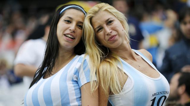 Holanda vs. Argentina: las hinchas más bellas en Sao Paulo - 1