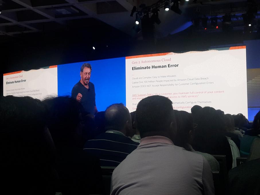 Sin errores humanos, las nuevas bases de datos de Oracle serán manejadas por boot de manera autónoma.