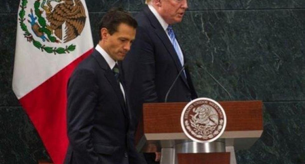 Enrique Peña Nieto felicitó a Donald Trump por su toma de posesión. (Foto: EFE)