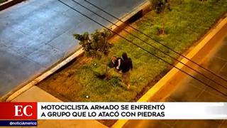 Villa El Salvador: ladrón asalta a hombre en la vía pública y huye en mototaxi | VIDEO
