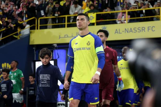 Cristiano Ronaldo debutó este domingo con la camiseta del Al Nassr: victoria 1-0. Aunque no anotó. (Foto: Agencias)