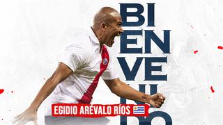 Deportivo Municipal anunció fichaje de Egidio Arévalo Ríos para la Copa Sudamericana