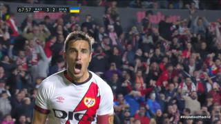 Gol de Rayo: Trejo anotó de penal, en la repetición, para el 3-2 sobre Real Madrid | VIDEO
