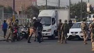 Coronavirus en Perú: investigan confuso incidente entre policía y militares en SJL | VIDEO