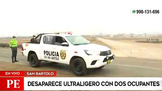 San Bartolo: reportan desaparición de avioneta ultraligera con dos ocupantes | VIDEO