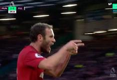Manchester United vs. Fulham: Mata decretó el 2-0 con un disparo raso | VIDEO