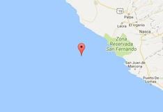 Perú: un sismo de 3,7 grados se registró en Ica y no fue percibido