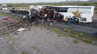 México: al menos 16 muertos y 22 heridos deja violento accidente en una carretera de Sonora