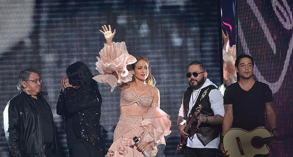 Jennifer Lopez le rindió homenaje a Selena Quintanilla. (Foto: Getty Images)