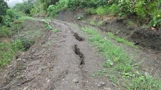 Ayacucho: grietas por lluvias ponen en riesgo a pueblos [FOTOS]