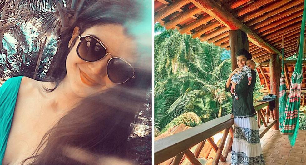 Nicole Faverón se encuentra varada en una isla en Brasil cuando debía estar en Alemania. (@nicolefaverón)