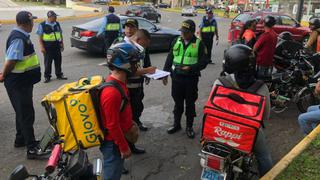 Miraflores: empadronarán y exigirán uso de GPS como requisitos para brindar servicio de delivery en motos