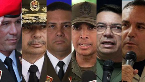 Estos son los 7 funcionarios venezolanos sancionados por EE.UU.
