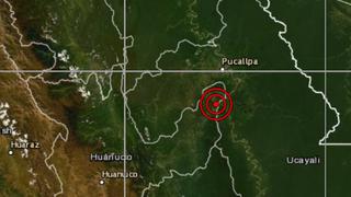 Ucayali: Sismo de 4,7 grados se sintió esta noche en Pucallpa