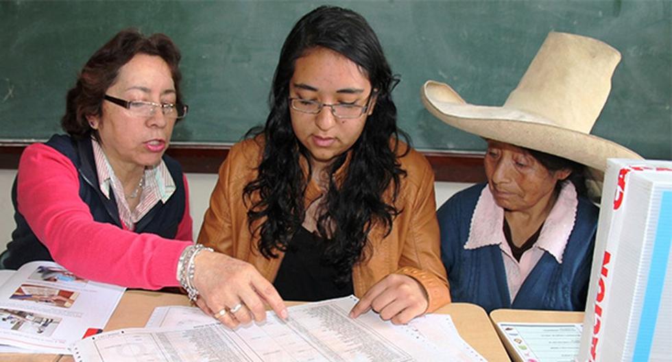 Votantes femeninas superan a los varones para las elecciones del 10 de abril. (Foto: Agencia Andina)