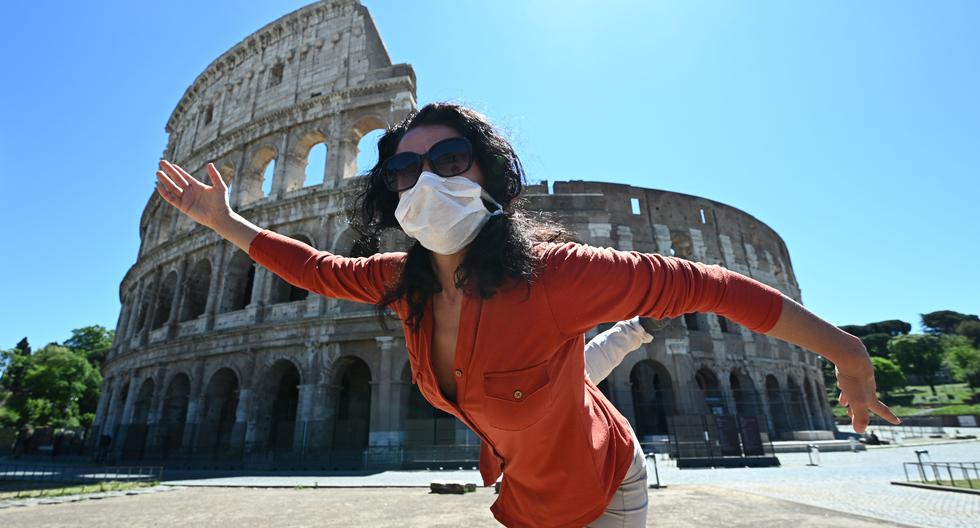 Italia reabrirá sus fronteras a los turistas de la Unión Europea el próximo 3 de junio luego de casi tres meses de cierre por la pandemia de coronavirus. (Foto: AFP / Vincenzo PINTO).