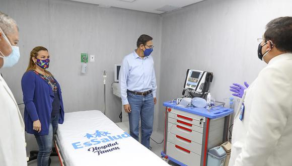 Martín Vizcarra señala que dependerá de nuestro comportamiento y del sistema de salud para estar preparados ante un ligero rebrote de COVID-19. (Foto: Presidencia de la República)