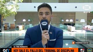 River vs. Boca: hoy saldrá el fallo del Tribunal de Disciplina, según afirmaron en FOX Sports | VIDEO