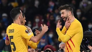 Resumen de Barcelona vs. Napoli por 16avos de final de Europa League | VIDEO