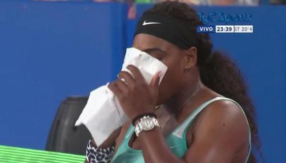 Serena Williams remontó partido tras tomar...¿café expreso?