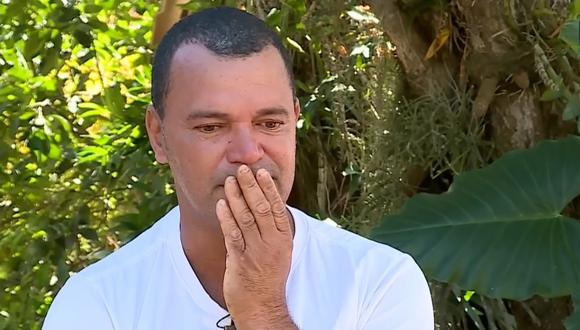 Nelson Ribeiro sobrevivió cinco días comiendo solo limones y carbón tras acabar en una isla desierta de Brasil. (Foto: YouTube | SBT News)