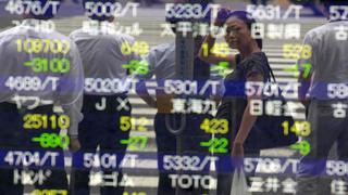 Bolsas de Asia cerraron mixtas por retroceso de Wall Street
