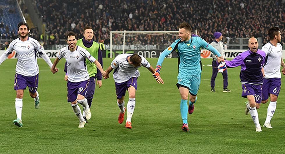 Fiorentina elimina a la Roma y se convierte en favorito para llevarse la Europa Legue. (Foto: Getty Images)
