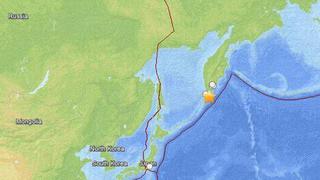 Rusia: terremoto de 6,9 grados sacudió la costa de Kamchatka