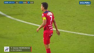 Alianza Lima vs. Mannucci: Osnar Noronha descontó en Matute con una gran volea | VIDEO