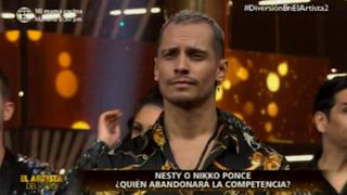 Nikko Ponce es eliminado de "El artista del año"